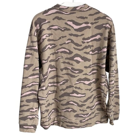 ADIDAS STELLA MCCARTNEY Collab Zebra Pink Brown 100% Organic Cotton Women Small - Picture 2 of 11